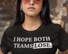 I Hope Both Teams Lose. Funny Shirts with Sayings, Sarcastic Shirts, Sports Shirts, Sports Tees, Funny Tees, Shirts with Jokes,