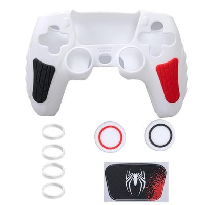 Spider Controller Schutzhülle für PS5 mit Daumenkappen und Schutzfolie