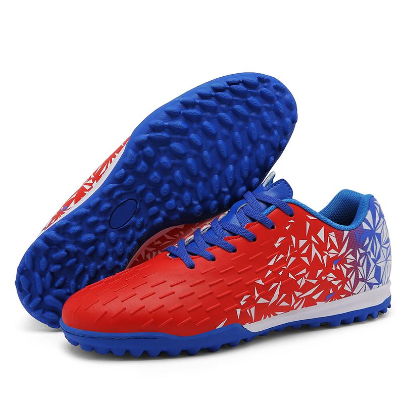 Football Shoes Football Boots Men's Short Nail Nail Rubber Soft Bottom Art Lawn Training Young Football Shoes