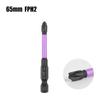 3Pieces Special Magnetism Cross Screwdriver Bit FPH1 FPH2 FPH3 Nutdrivers 65mm For Socket Switch Electrician Power Tool