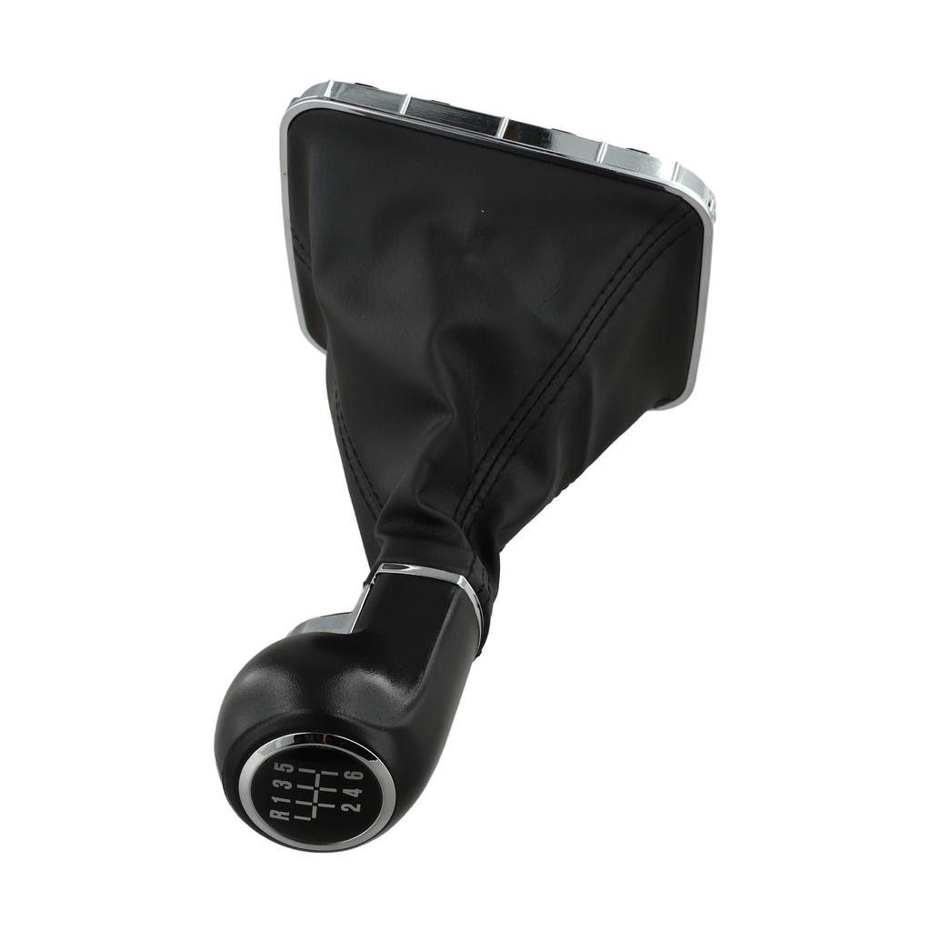 5 / 6 Speed Black Car-Styling Gear Shift Knob For Opel For Zafira B 2005-2010 Car Gear Shift Knob Lever Gaiter Boot Cover