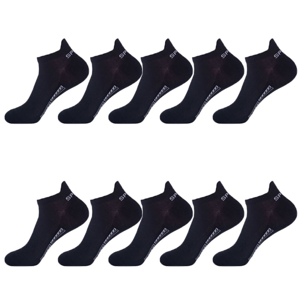 10Pairs/Lot Athletic Summer Mesh Gifts Short Cotton Men Socks Sport Socks Ankle Socks Low-Cut Socks