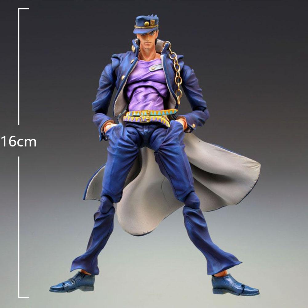 Anime Figure Jotaro Figure Jotaro Standing Action Figures Doll PVC Model Toys Adult Collection Statue Boys Girls  Gifts 16-17 Cm