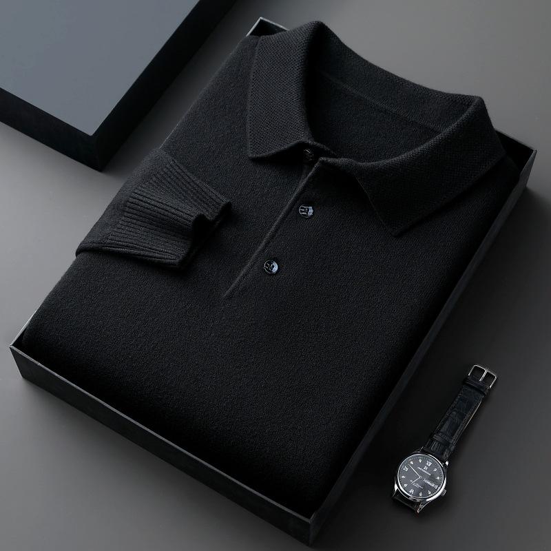 Men's Winter Lapel Collar Casual Top