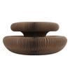 Cat Accordion Scratcher Corrugated Paper with Bell Ball Anti Scratch Foldable Cat Scratching Board