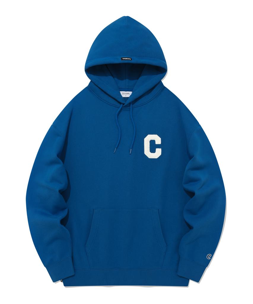 C Logo Hoodie Blue