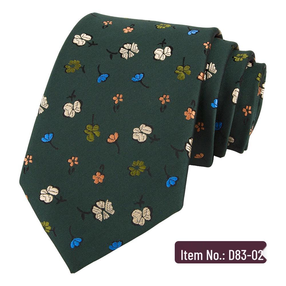 Korean-British Style Retro 8CM Men s Tie – Formal & Professional Gentleman Attire