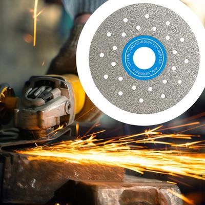 Angle Grinder Diamond Cutting Wheel Accessories 4 Inch Sturdy Efficient Easy Installation Cut Off