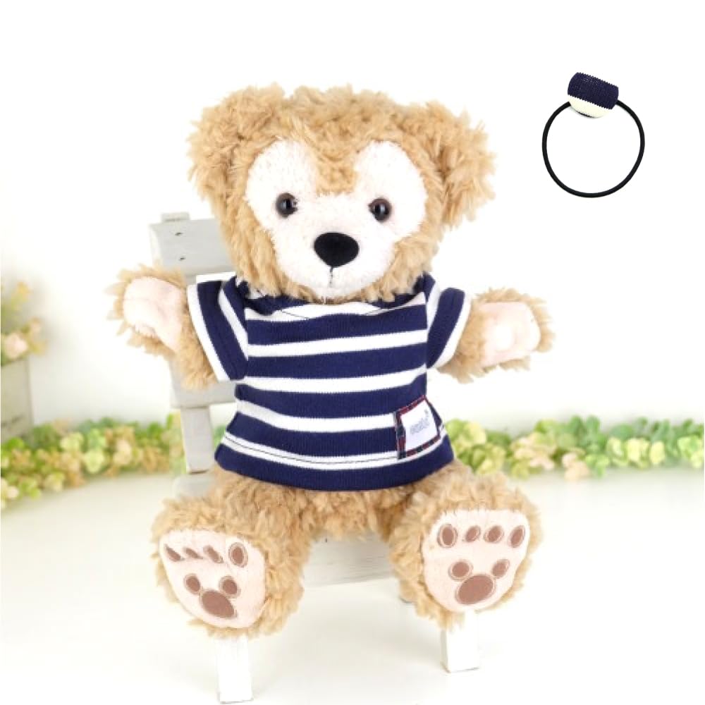 

Clothes for puppets and stuffed animals such as made in knit cds510pt Duffy, clothes, costumes, Japan, T-shirt, navy, striped, dress-up, birthday,