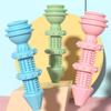 Dog Molar Supplies Dog Chew Toy Stick Soft Tooth Cleaning Massage Point Toothpaste Pet Toothbrush Molar Pet Toy