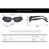 Fashion Small Frame Vintage Square Sunglasses Women For Men Luxury Brand Designer Punk Sun Glasses Trending Rivet Shades Uv400
