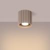 Plafon Aura 1 Gu10 Taupe Alu Sollux Sl.1814