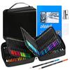 Corslet 123 Pc Art Supplies 120 Colour Pencil Set For Adults Coloring With Sketchbook Eraser Sharpener Professional Arti