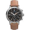 Timex Waterbury Standard Chronograph Quartz Black Dial Watch Tw2w84500vq