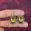 Citrine Earrings, 925 Solid Sterling Silver Gemstone Jewelry, Handmade Earrings, For Thanksgiving