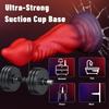 Remote Control Vibrating Anal Plug - Large Alien Heating Massager for Men Women, Thick Backdoor Stimulator Adult Toy