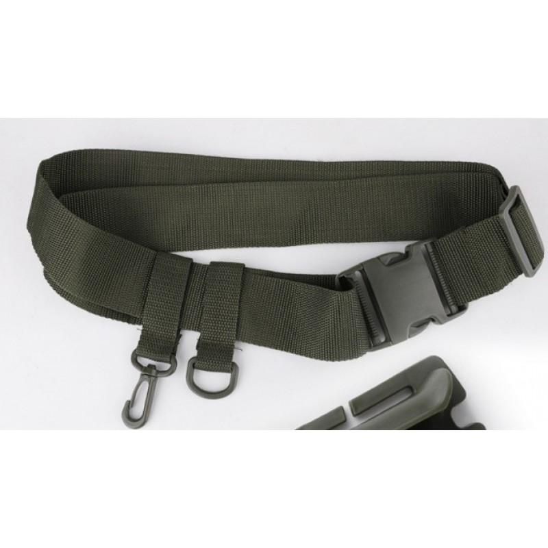 Adjustable Fishing Rod Holder Belt Clip With Locking Hook Portable Gear Anglers
