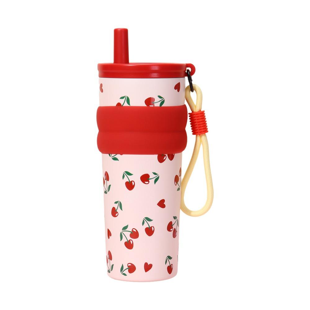 Stainless Steel Insulation Cup High-Capacity Vacuum Flask Portable Vacuum Cup  Travel