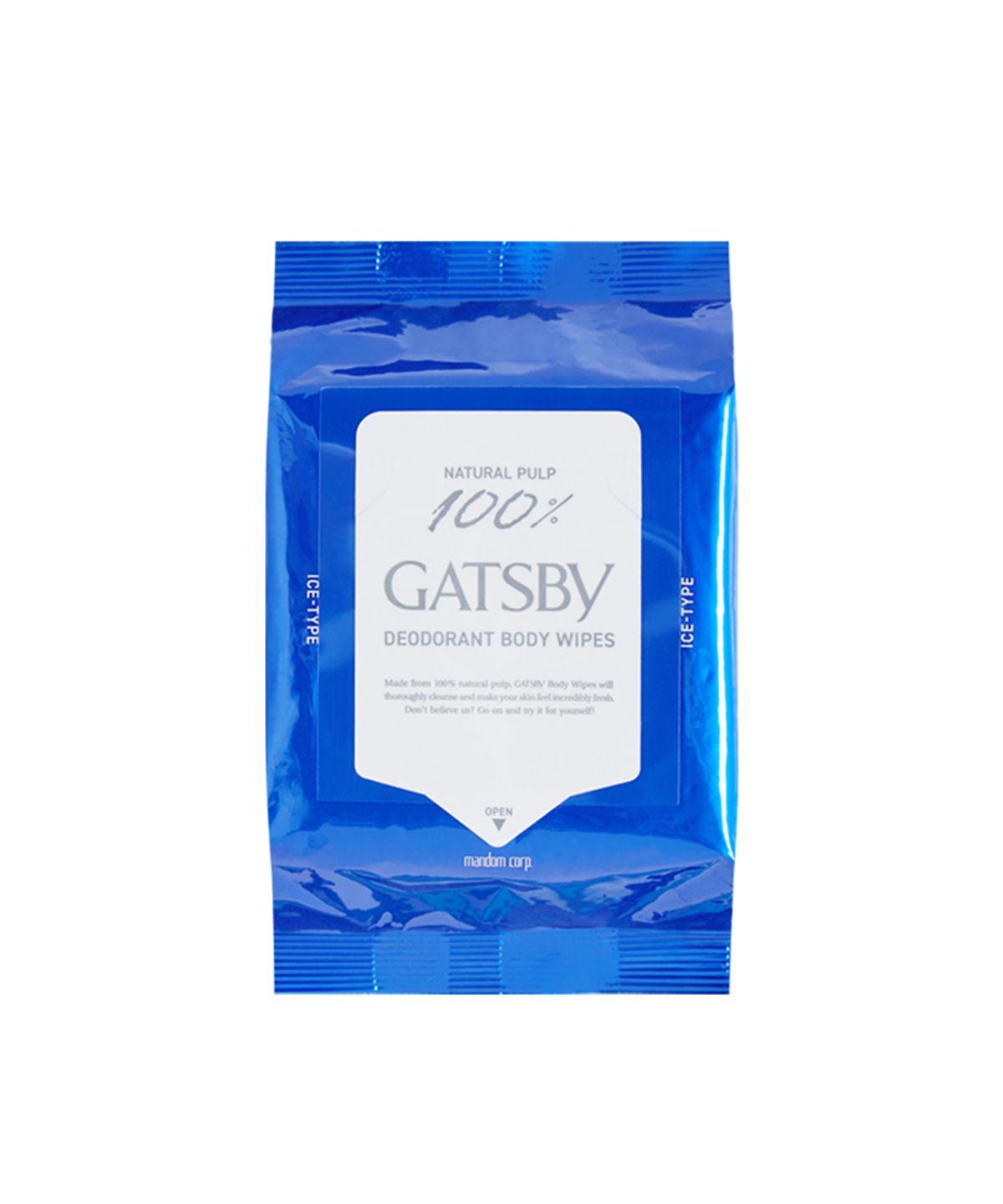 [Large Size] Gatsby Deodorant Body Paper Ice Citrus 30 Sheets