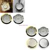 2-1/8Inch Clock Insert Craft Watch Head With Arabic Numeral For Enhances Luxuriously Appeal for Collector Enthusiasts HX6C