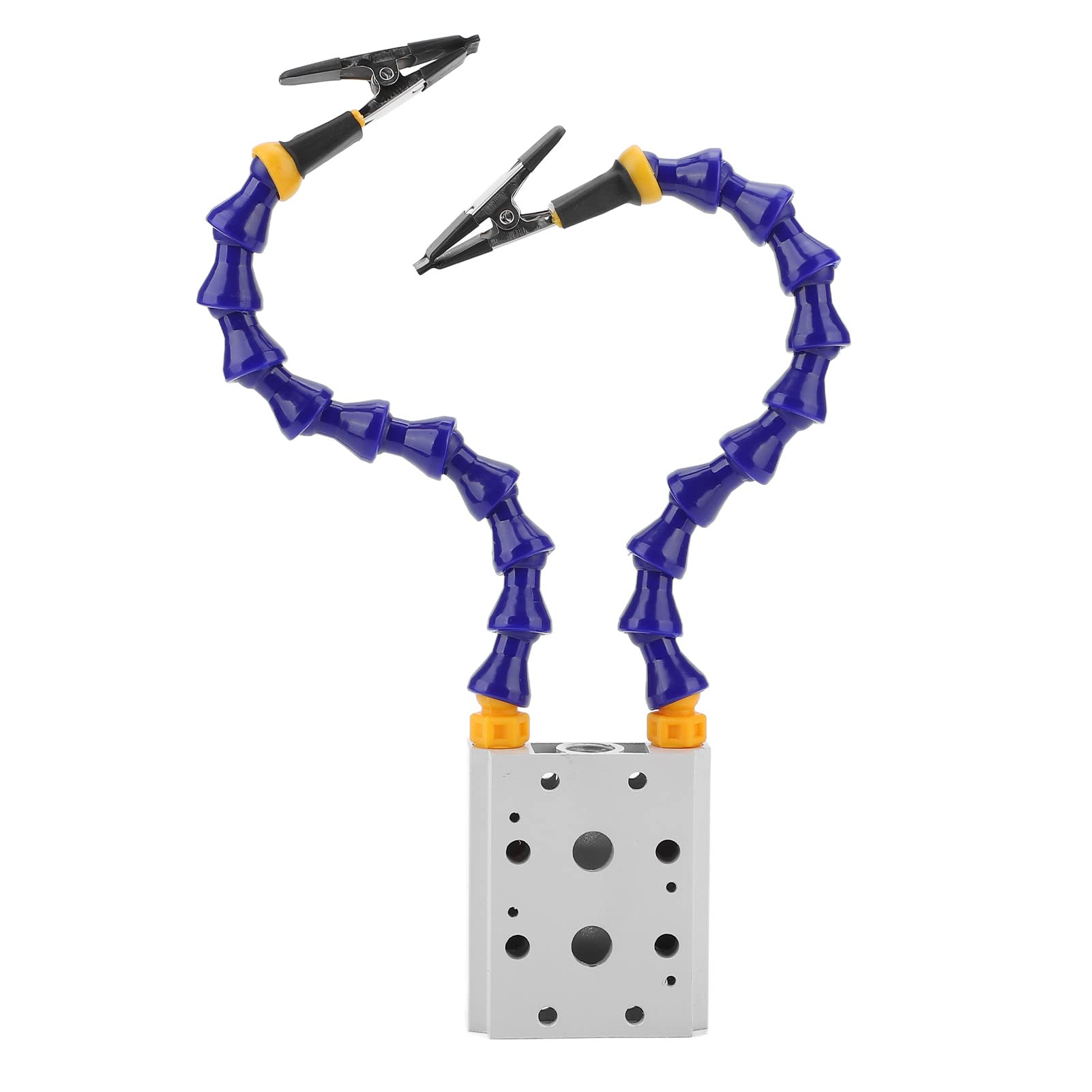 

Flexible Third Hand Soldering Tool Repair Frame Solder Clip Set of for DIY Workshop and DIY Projects Multi-Arm Kit, Accessory, Stand, 2, Repairs,