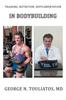 The Training, Nutrition, Supplementation In Bodybuilding Book