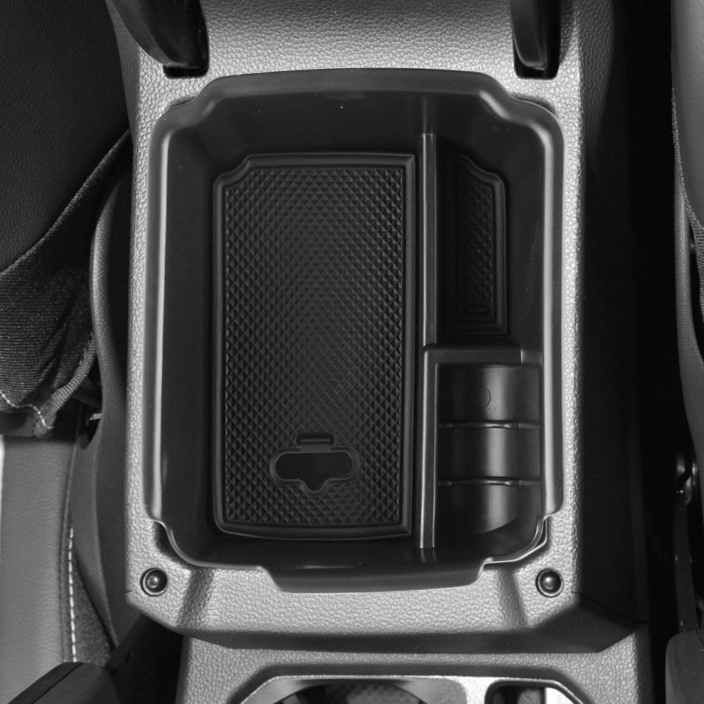 Car Armrest Storage Box Tray for Volkswagen Taos 2025 - 2025 Tiguan MK2 17-22 Storage Box Center Console Organizer Accessories