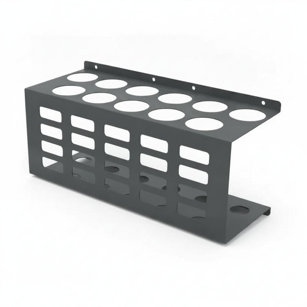 Silicone Holder with Shelf MultiHole Caulk Tube Organizer SpaceSaving Sealant for