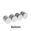 20/50pcs 4x1mm & 8x4mm Magnets - Micro Stealth and Medium Power Discs for Varied Tasks