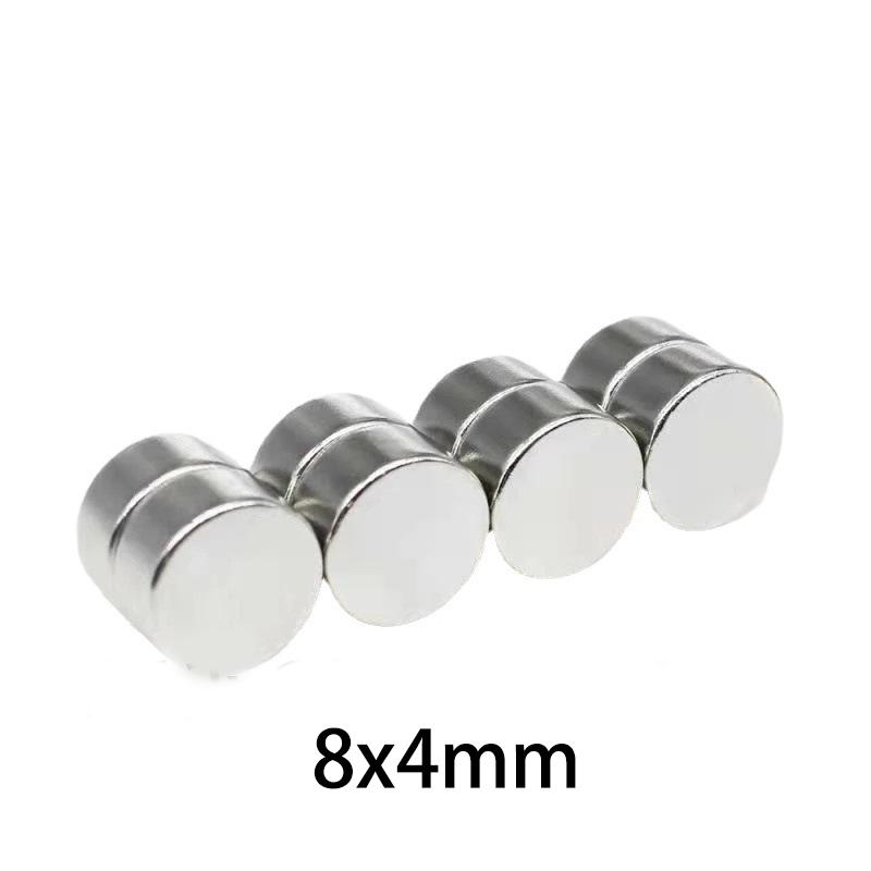 20/50pcs 4x1mm & 8x4mm Magnets - Micro Stealth and Medium Power Discs for Varied Tasks