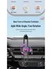Universal Car Phone Holder with Silicone Suction Cup and Telescopic Rod for Air Vent