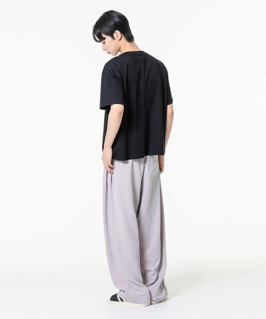 MOZMOZ Slub Rayon Touch Easy Flow Pants Pink Beige