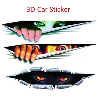 Neues Dekor Auto Stereoskopisch Wasserdicht Simuliert Augen Peep 3D Autoaufkleber Karosserieaufkleber