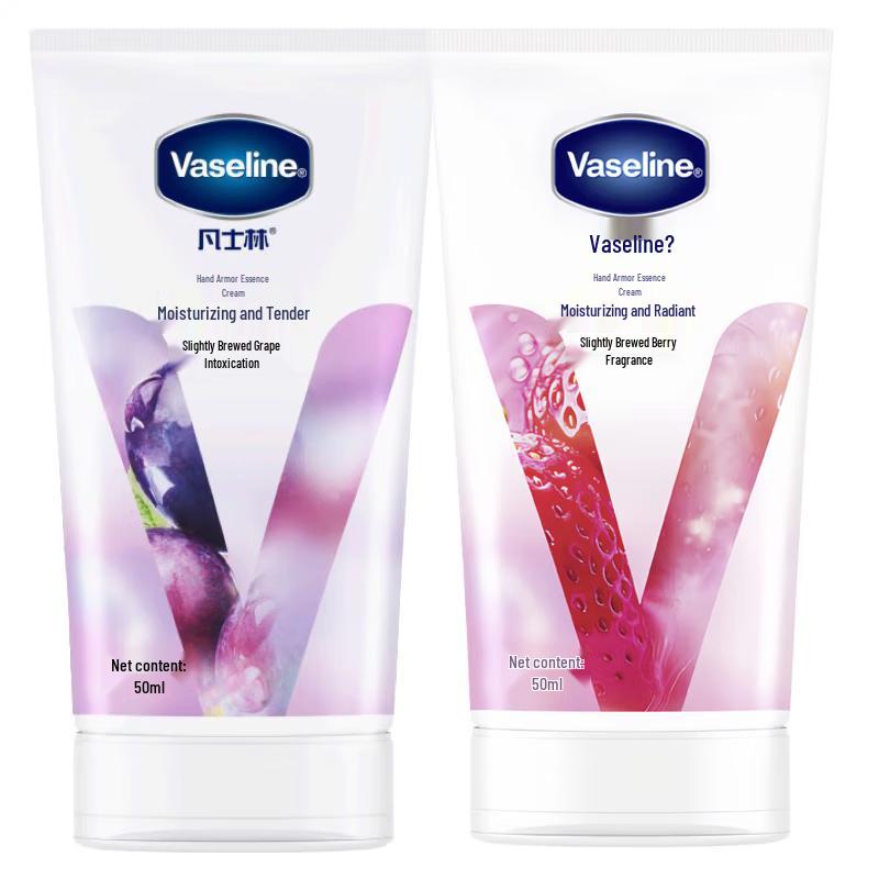 Vaseline Tipsy Hand Cream Strawberry & Grape Duo