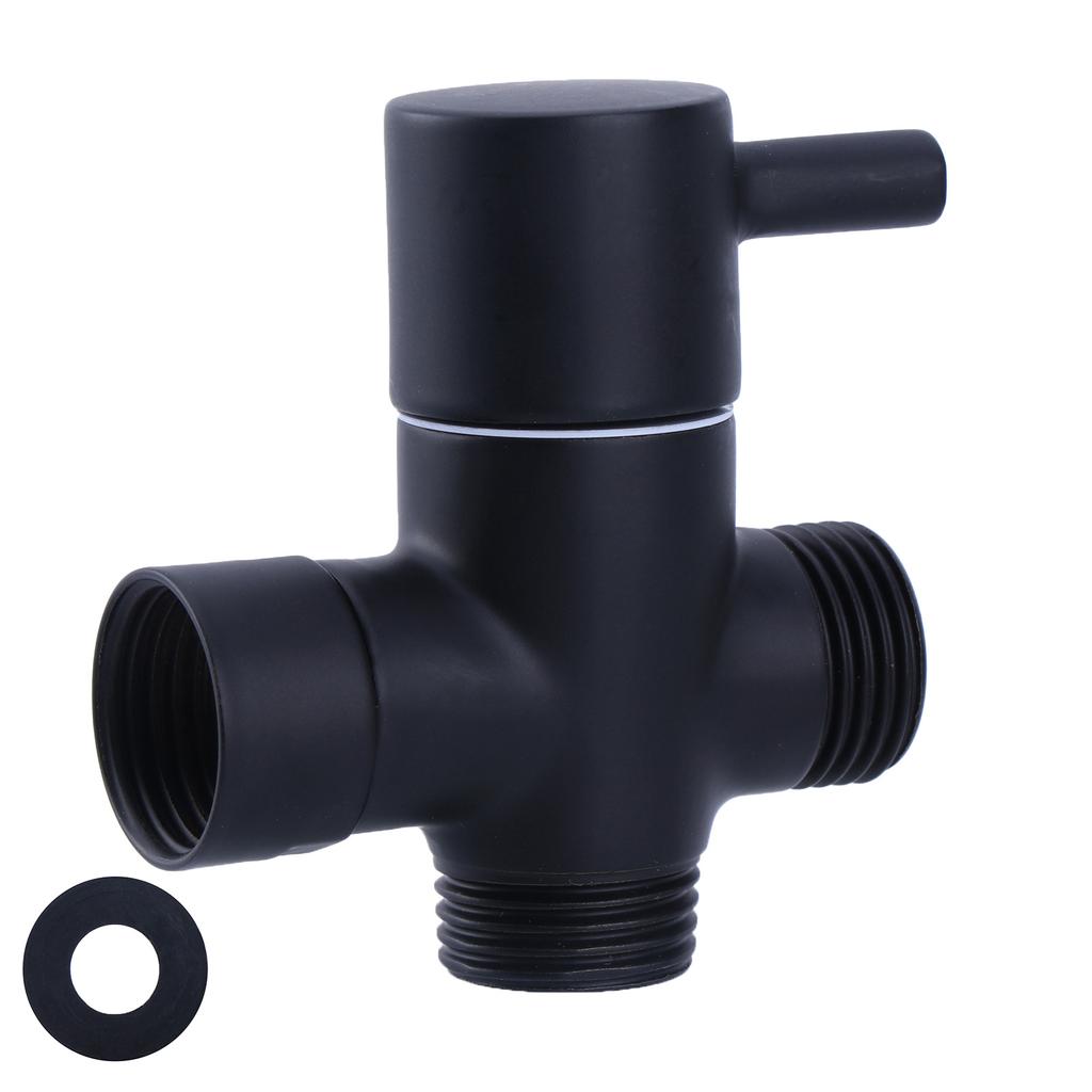 Practical 3 Way Shower Attachment Easy to Use 3 Way Shower Switches 3 Way Shower Connector Simple Installation G1/2 Inch