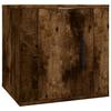 816650 vidaXL Wall-mounted TV Cabinet Smoked Oak 40x34.5x40 Cm