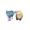 Plush Vegetable Whimsical Keychain Broccoli Corn Garlic Onion Charming Soft Toy