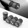 M E46 E60 Car Sticker Laser Engraved Wheel Valve Caps Durable Anti-Dust No-Fall Off Tire Stem Decoration BMW X3 X5 X6 X7 JGQM A1