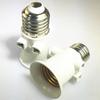 Europäischer PBT Flammhemmender 100-240V 4A EU-Stecker Konverter E27 Glühbirnenadapter Lampenfassung Sockel Umbau Zubehör