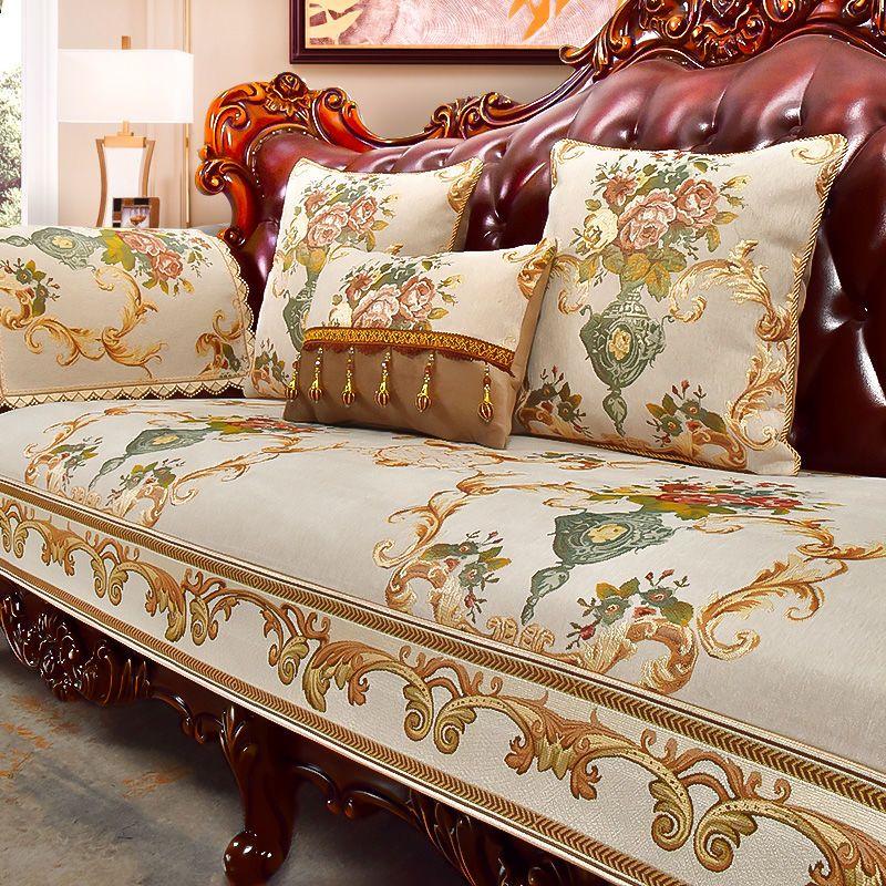 

Новый китайский чехол для дивана, четыре сезона, универсальный нескользящий чехол для дивана для гостиной, полотенце, Европа, Америка, 3-местные чехлы для диванов 105*160CM