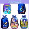 Plecak Dziecięcy Sonic The Hedgehog 2 Do Szkoły Podróży Kolorowa Grafika Projekt Unisex