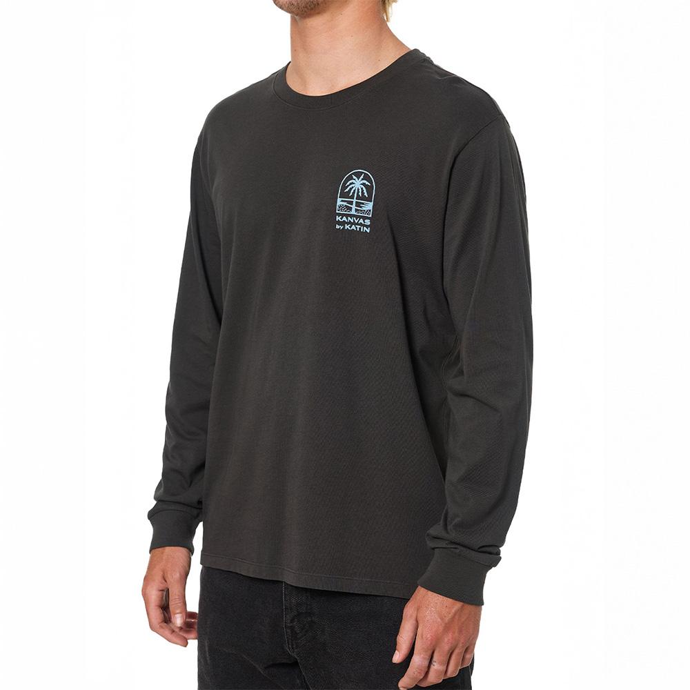 Keiteun Passage Long Sleeve T-Shirt - Black Wash