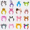 Nouveau Serre-tête Tiare Animal Mignon Ballon Grenouille Panda Renard Tigre Chat Baby Shower Enfant Jouet Joyeux Anniversaire Décoration Fête de Mariage