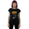 Captain Marvel Womens/Ladies Pose Cotton T-Shirt
