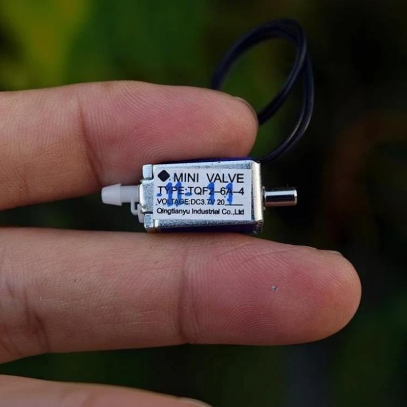 1/5Pcs Mini Solenoid Valve Dc 3V 3.7V 5V 2 Way 2 Position Normally Open Micro Air Gas Flow Control For Diy Medical Application