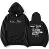 The Fray Is Back Felpe Pile Manica Lunga Casual con Cappuccio da Donna Streetwear Pesante Mentale Felpa con Cappuccio da Donna Unisex