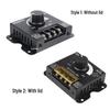 Single Color Stepless LED Strip Dimmer with Rotary Knob - Compatible with 12V/24V, 30A