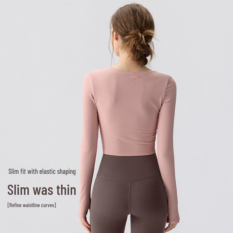 2025 Women's Yoga and Activewear Long Sleeve Set - Autumn/Winter Edition