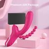 Dual-Head Vibrating Dildo for Women: Clitoral Suction & Licking Massager with Strong Vibration - Adult Toy