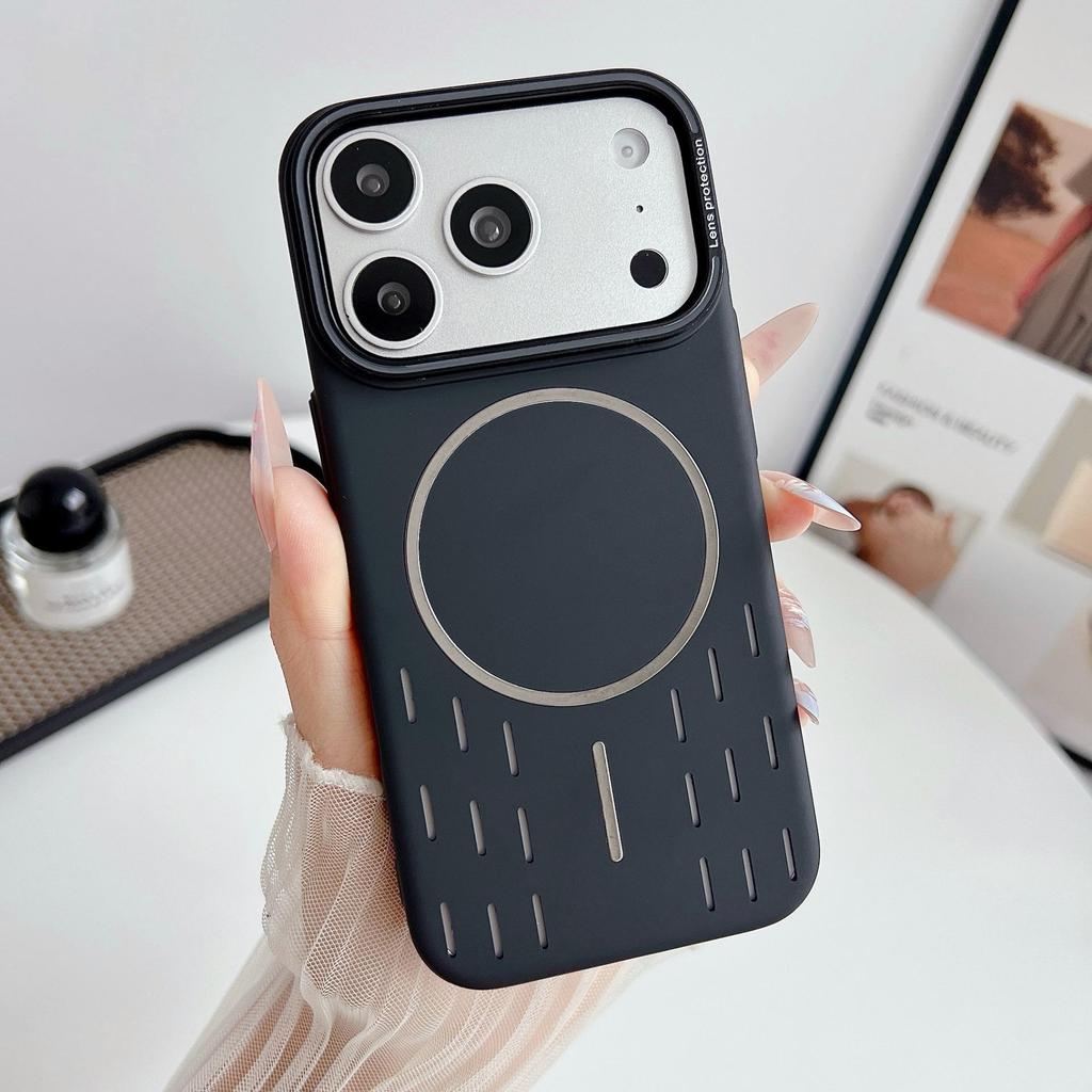Cooling Magnetic Case for iPhone 17 Pro Max, Drop-proof Protective Cover for Apple 16 PLUS